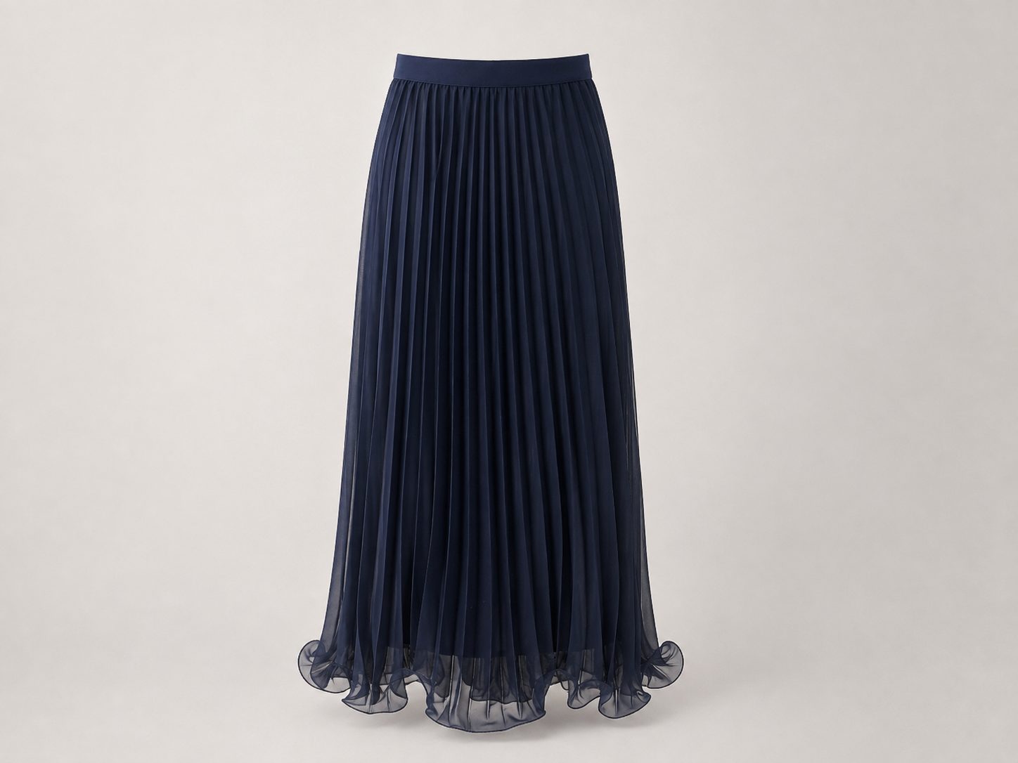 Chiffon Pleated Skirt