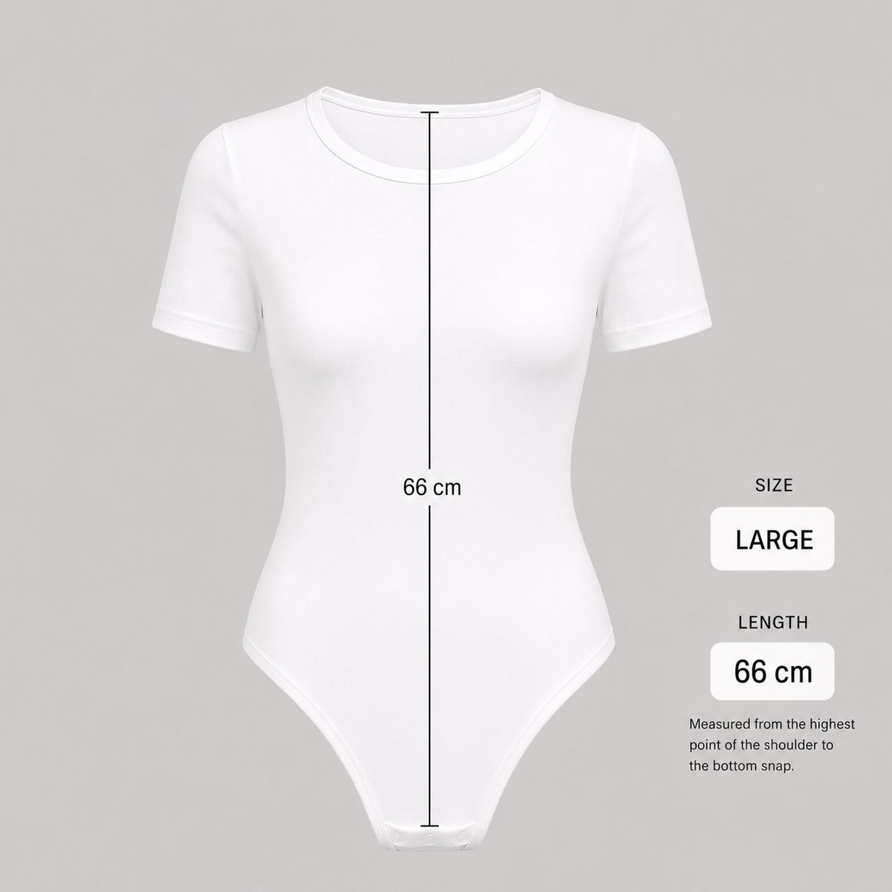 short-sleeve crewneck bodysuit