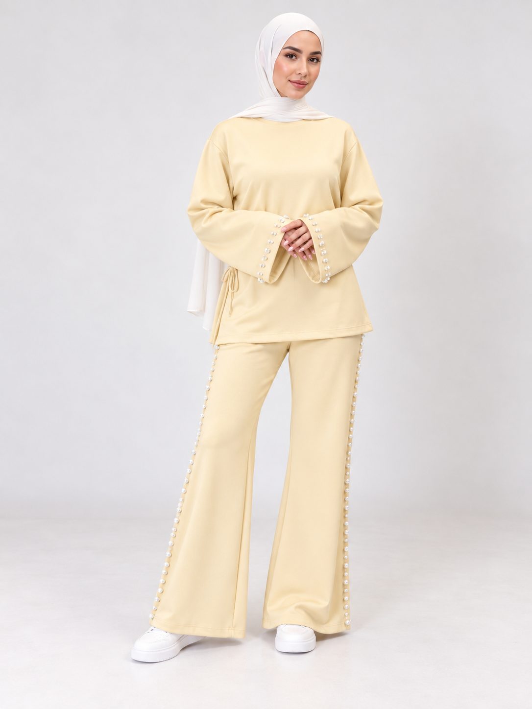 Oysho Set With Pearl