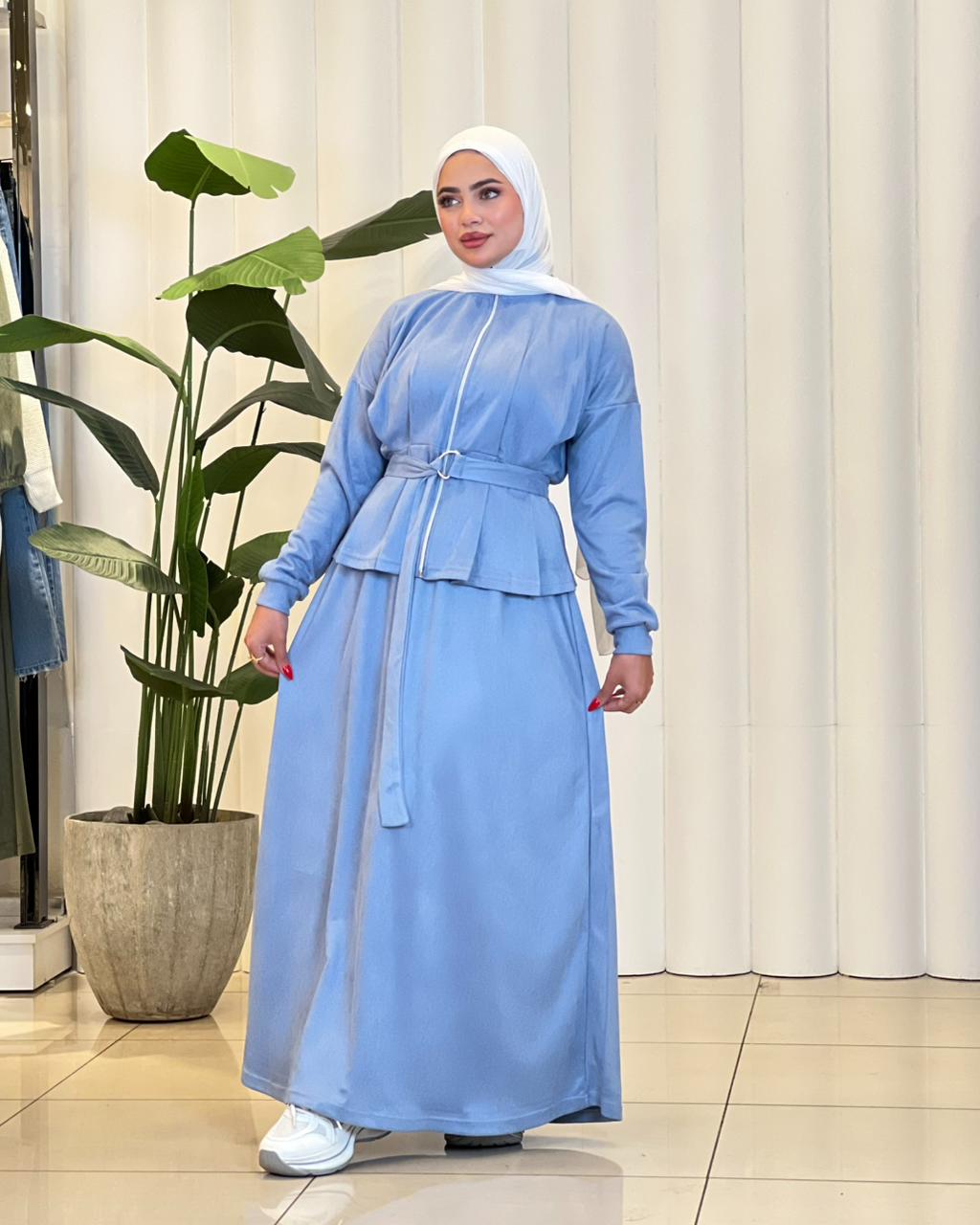 Aura Suede Skirt Set
