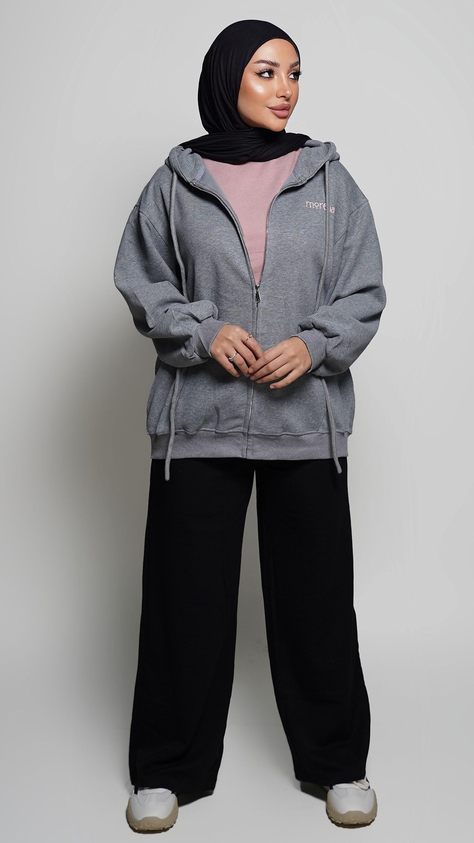 Hoodie Zipper Morena